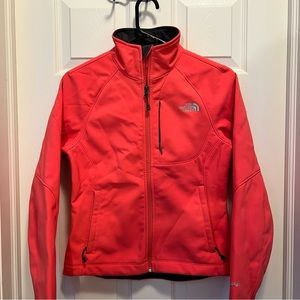 North Face jacket coral size XS